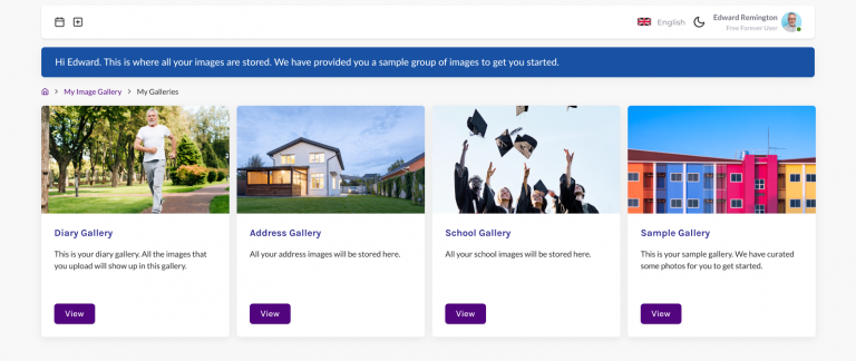 image gallery